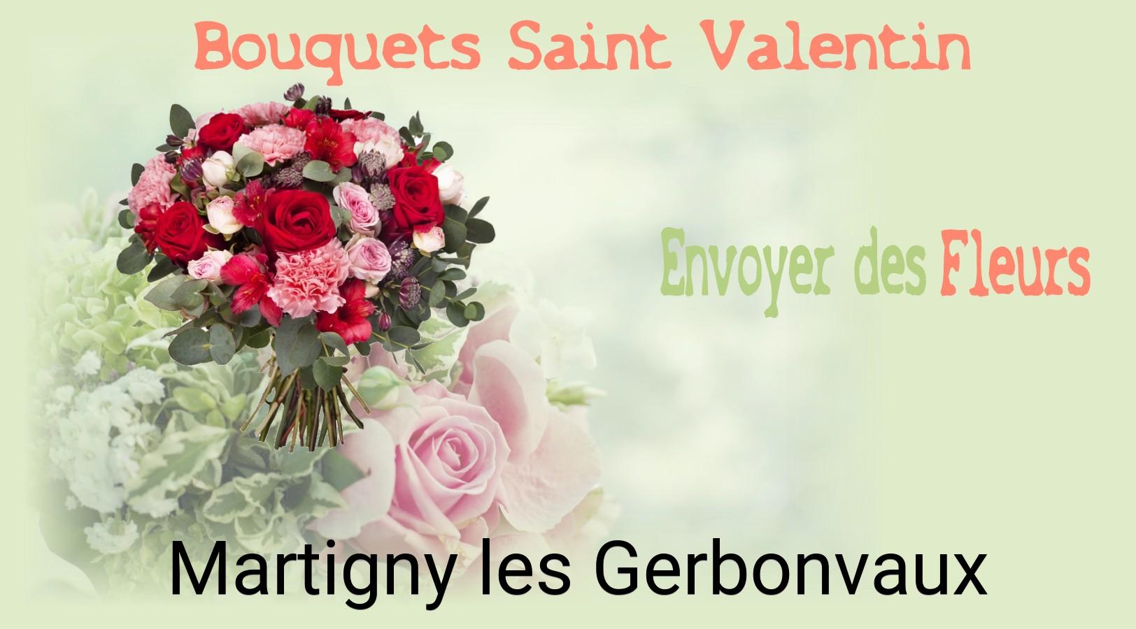 Roses de Saint-Valentin livrées à Martigny-les-Gerbonvaux